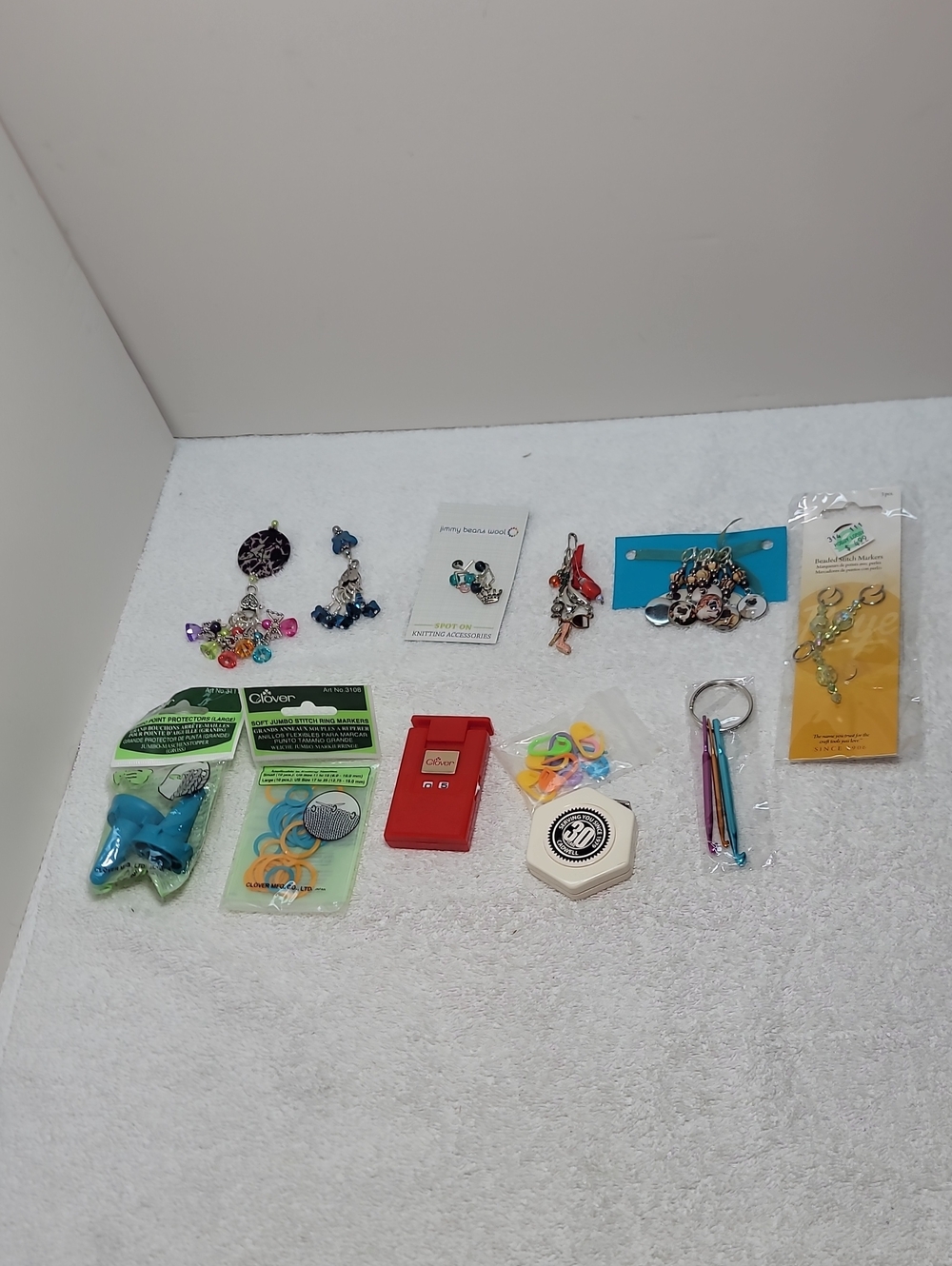 Assorted Knitting Supplies - Stitch Markers, Stitch Counter & More NWT. #5